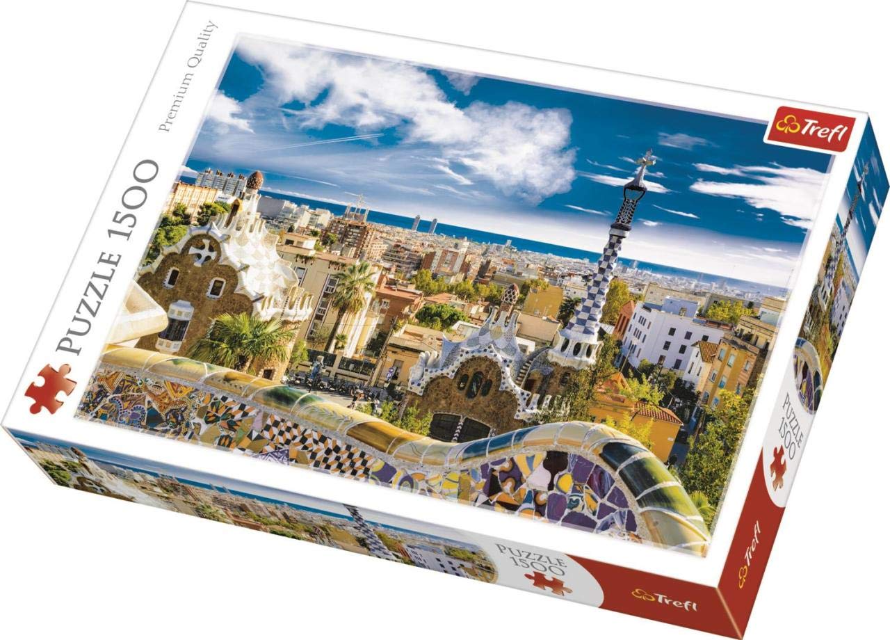 Puzzle 1500 piese - Park Guell Barcelona | Trefl