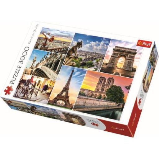 Puzzle 3000 piese - Magia Parisului | Trefl