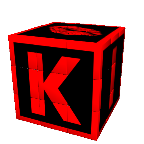 Cub Rubik - Iconic - Memo: Kiss Red | Iconicube