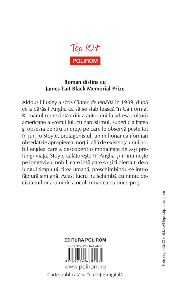 Cantec de lebada | Aldous Huxley