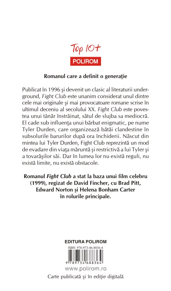 Fight Club | Chuck Palahniuk