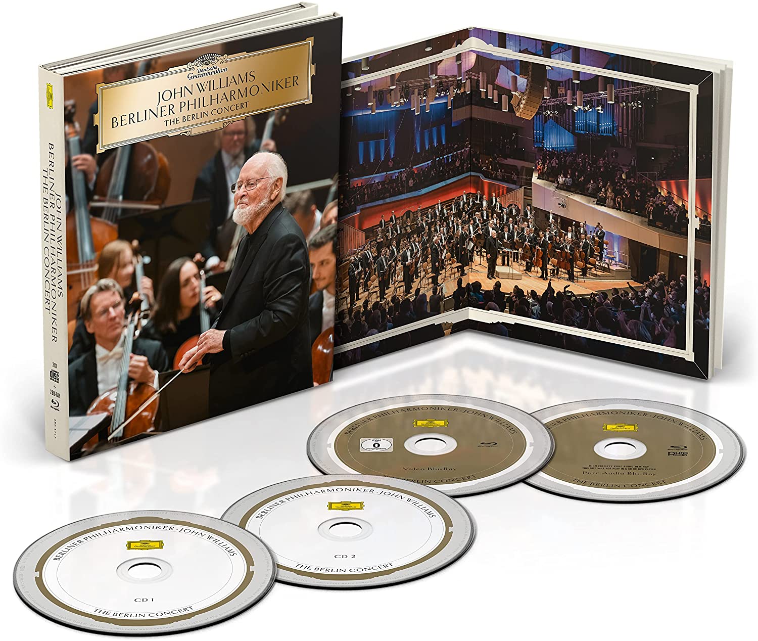 The Berlin Concert (2xCD+2xBlu-ray) | John Williams, Berliner Philharmoniker (2xCD+2xBlu-ray) poza noua