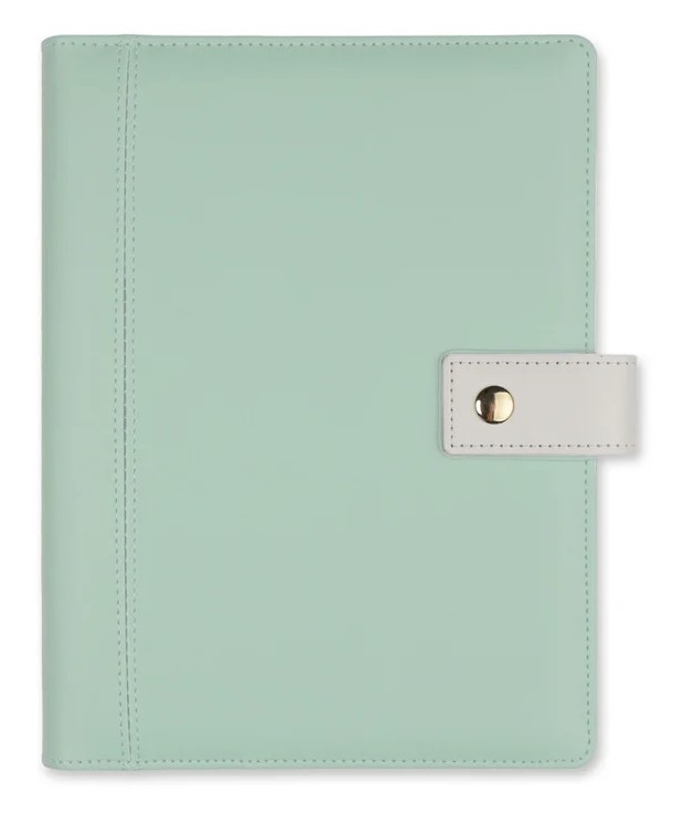 Agenda - Organizer A5 - Hartie liniata - Mint Blue | Quartz Office - 2 | YEO