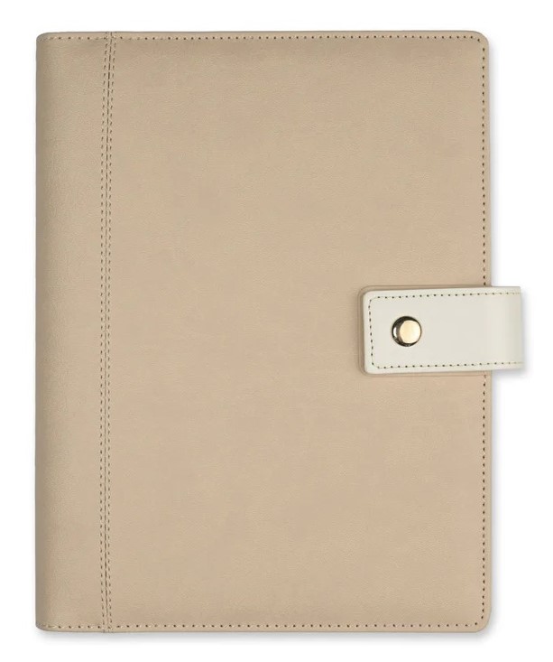 Agenda - Organizer A5 - Hartie punctata - Latte Beige | Quartz Office - 2 | YEO