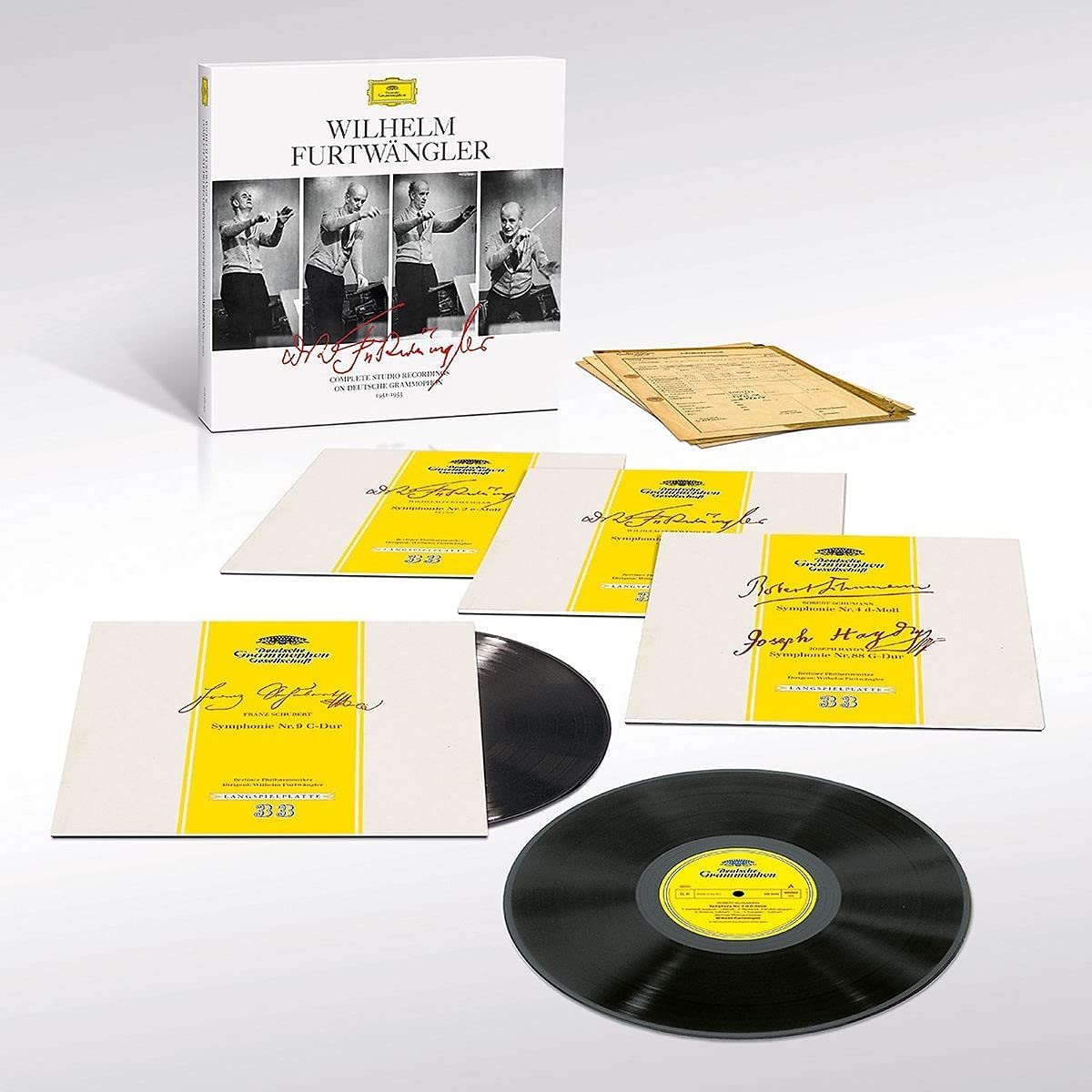 Wilhelm Furtwangler: Complete Studio Recordings on Deutsche Grammophon 1951-1953 - Vinyl | Wilhelm Furtwangler