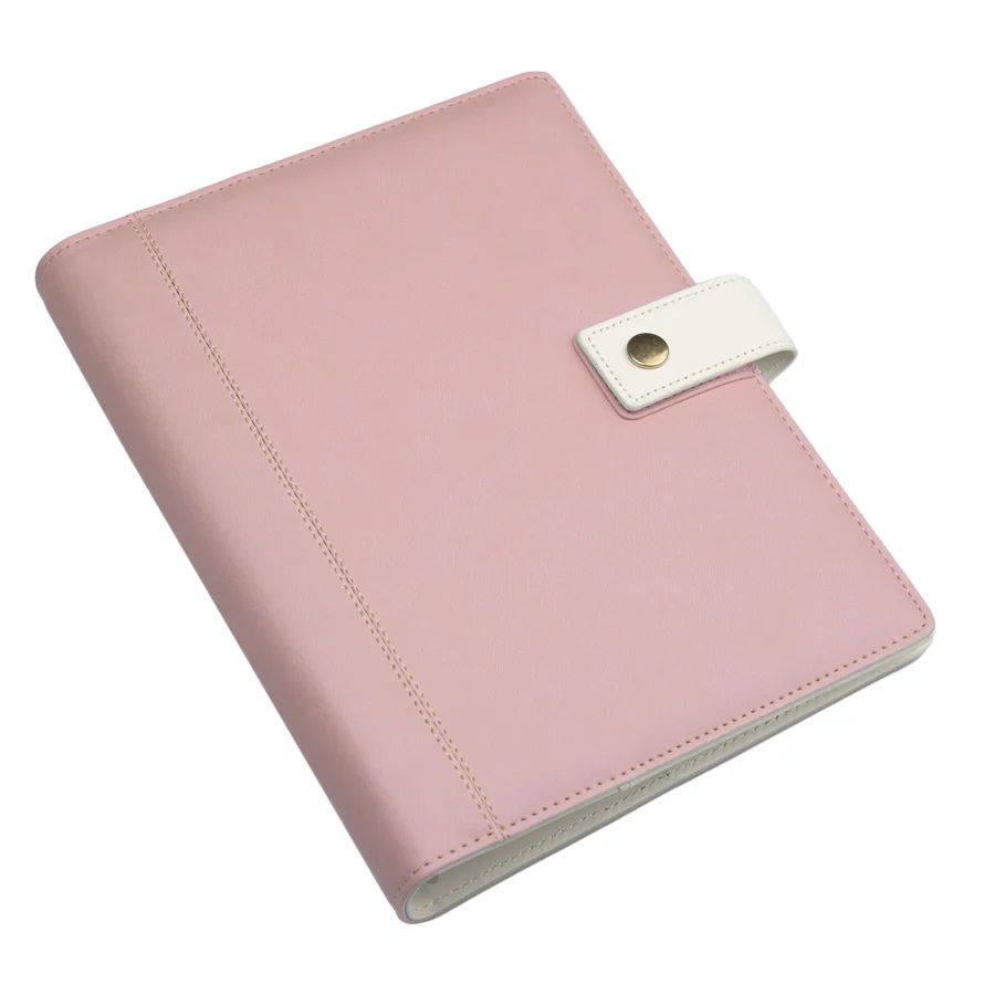 Agenda - Organizer A5 - Hartie liniata - Blush Pink | Quartz Office - 1 | YEO