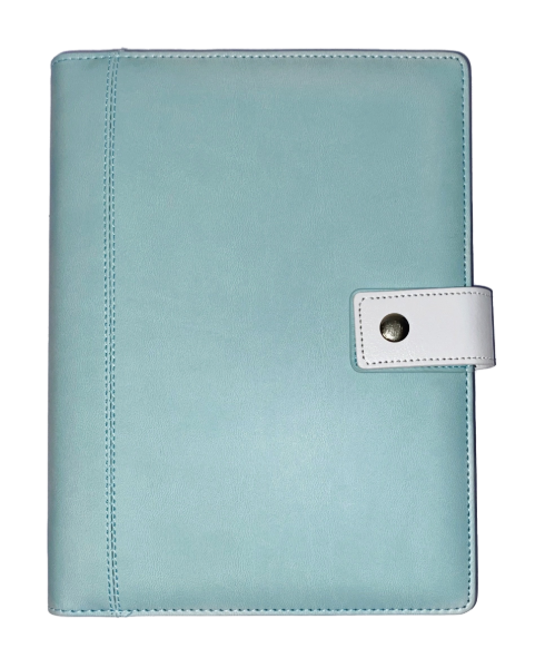 Agenda A5 - Organizer - Hartie punctata - Mint Blue | Quartz Office