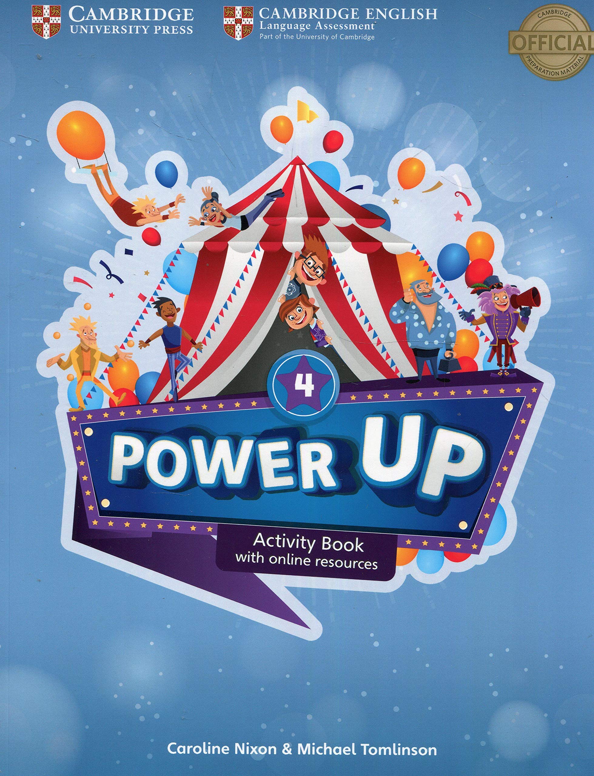 Power Up Level 4 Activity Book with Online Resources and Home Booklet | Caroline Nixon, Michael Tomlinson