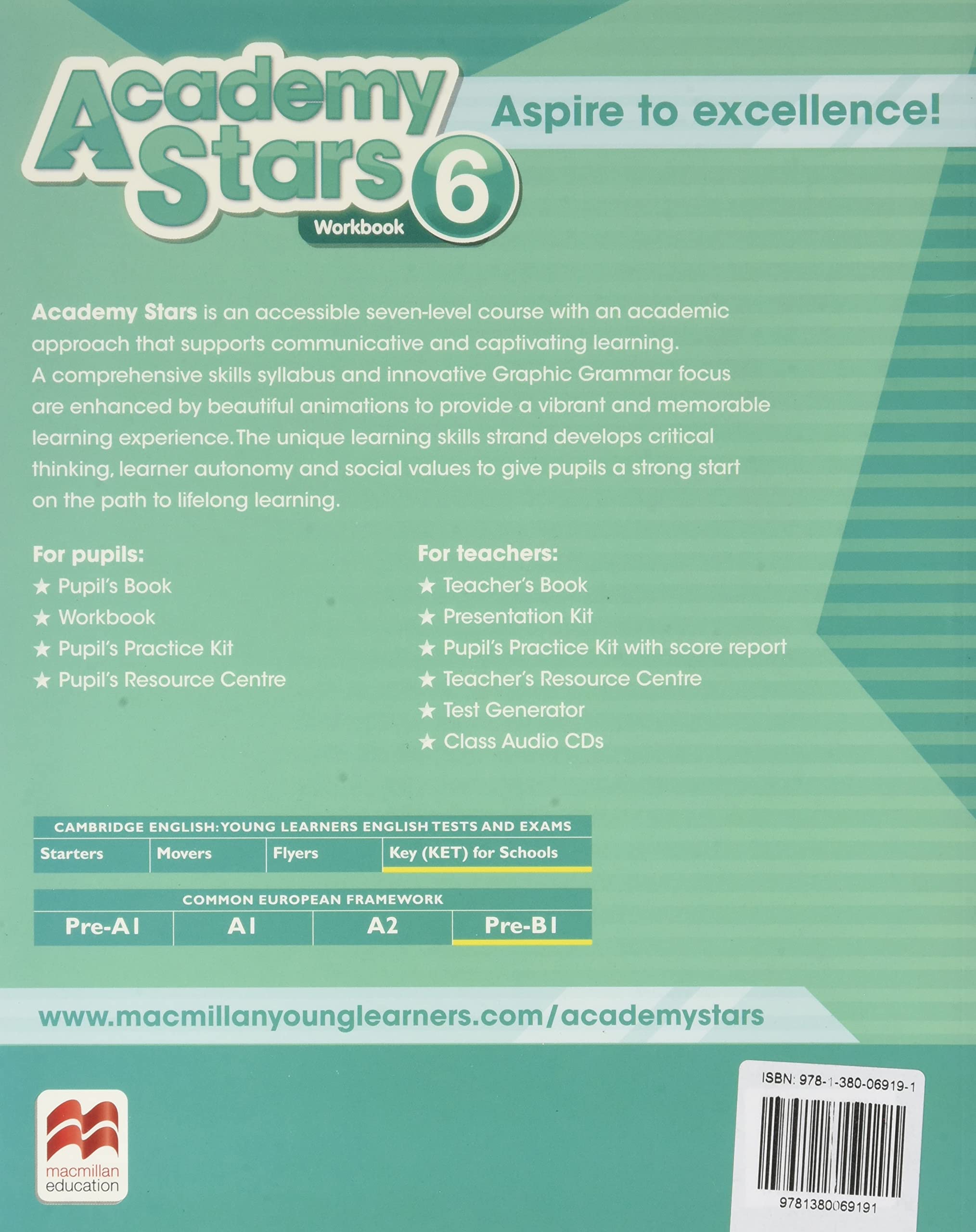 Academy Stars 6 Workbook | Tracy Traynor