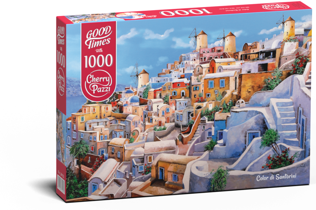 Puzzle 1000 piese - Color di Santorini | Timaro