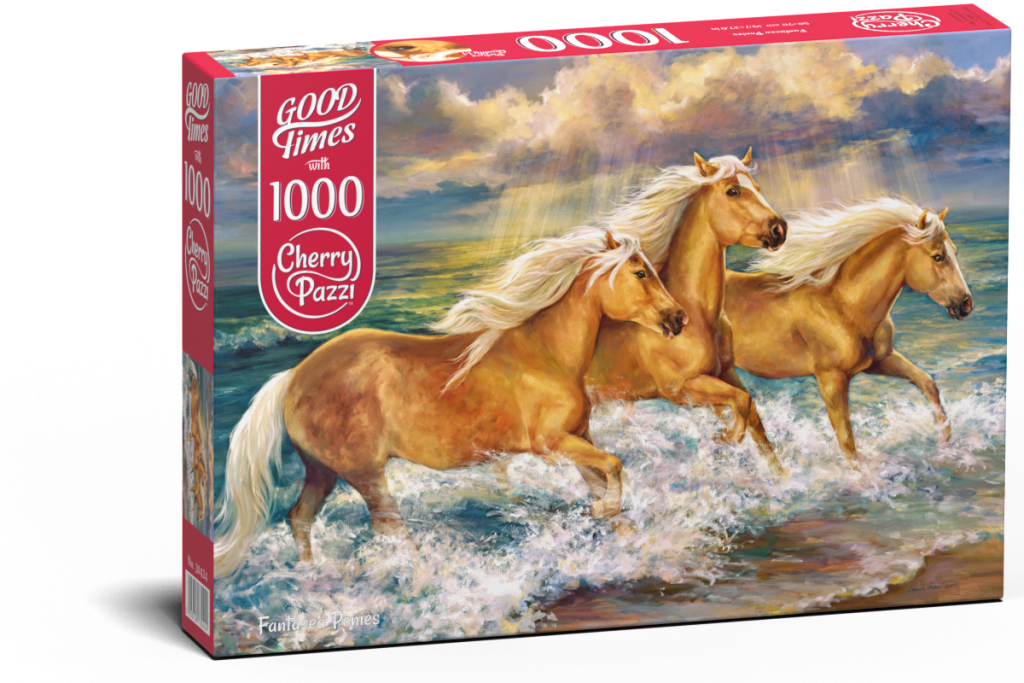 Puzzle 1000 piese - Fantasea Ponies | Timaro