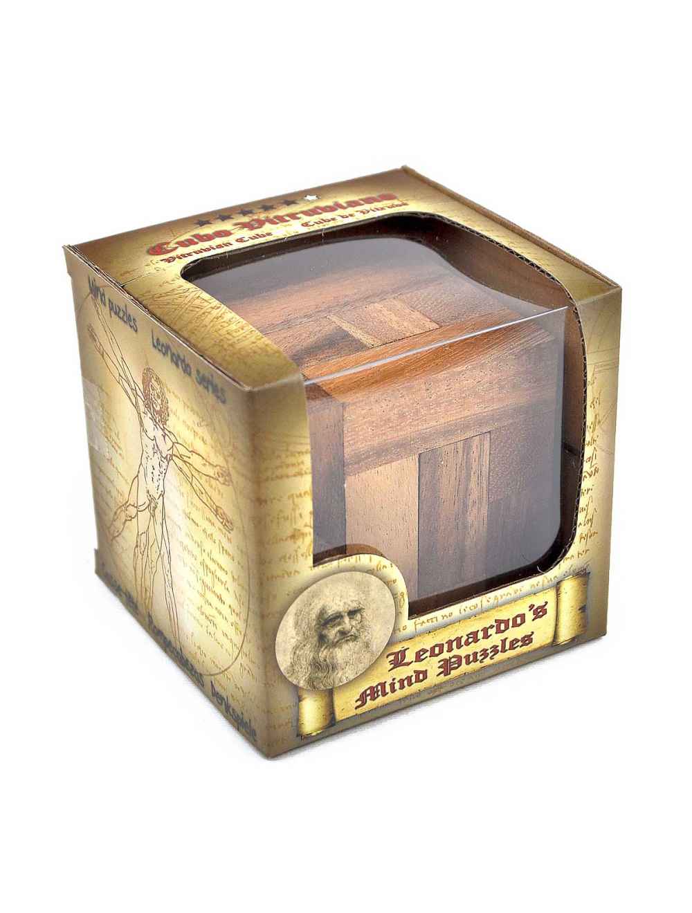 Puzzle din lemn - The Vitruvian Cube | Logica Giochi