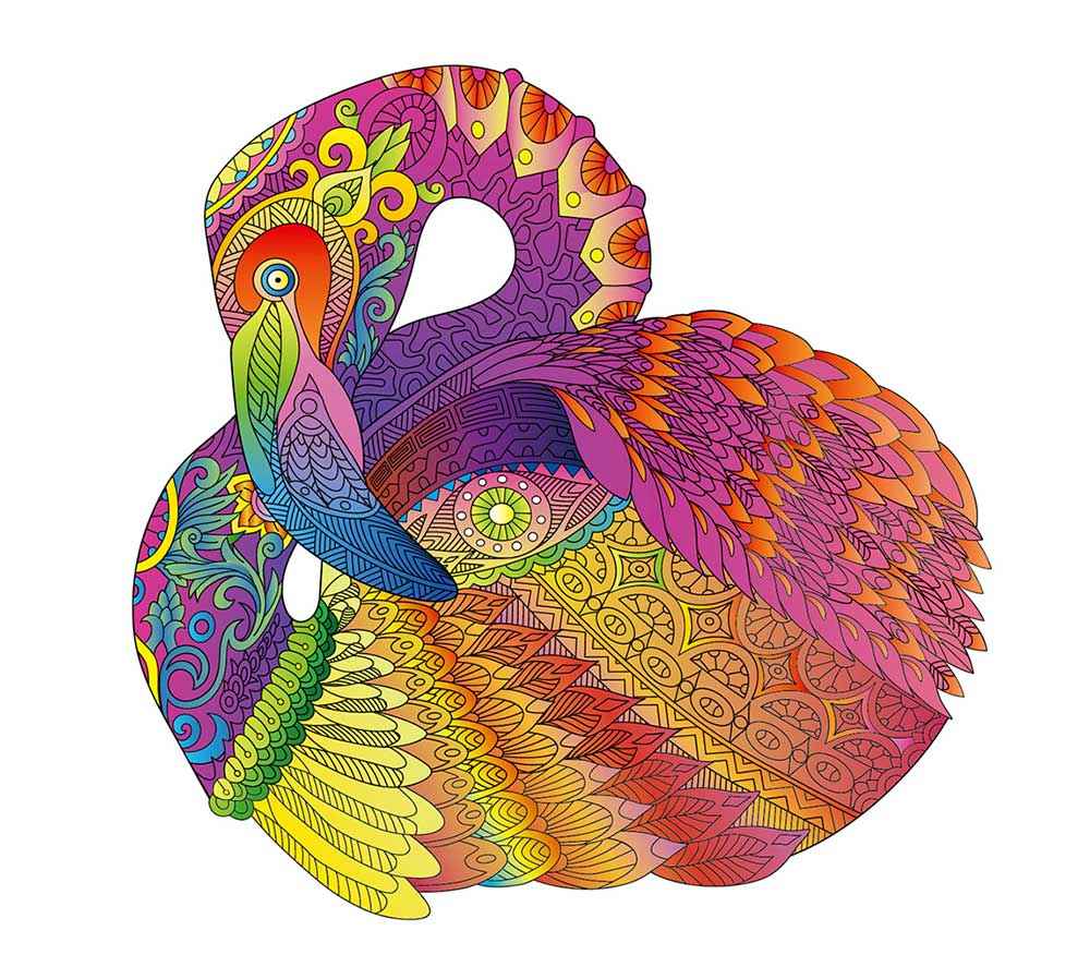 Puzzle - Mandala - The Flamingo | Logica Giochi