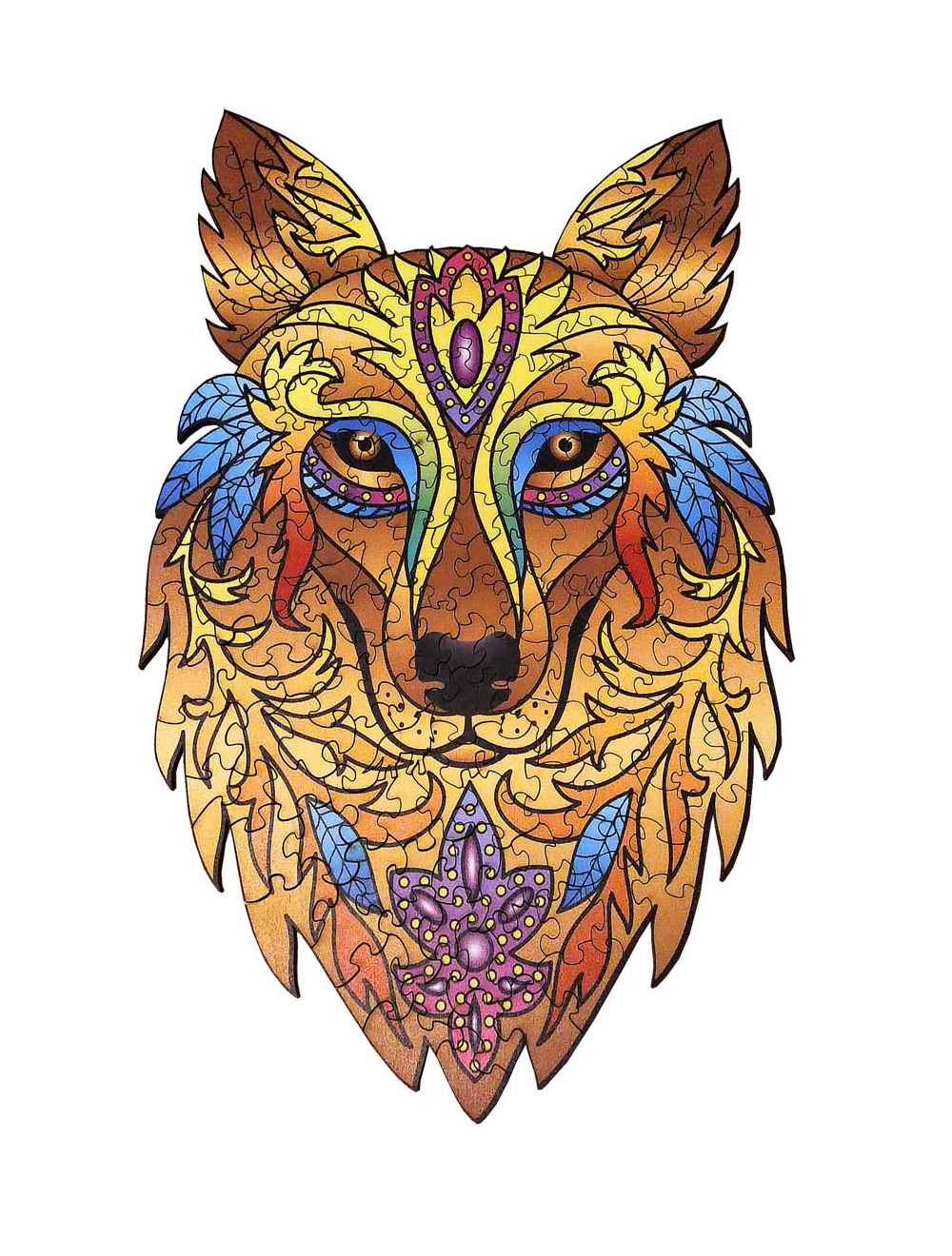 Puzzle - Mandala - The Wolf | Logica Giochi
