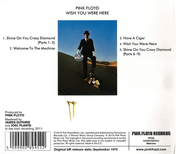 Wish You Were Here (Remastered) | Pink Floyd