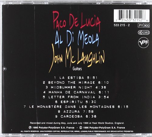 \'The Guitar Trio\' | John McLaughlin, Al Di Meola, Paco De Lucia