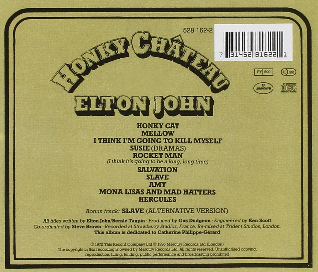 Honky Chateau | Elton John