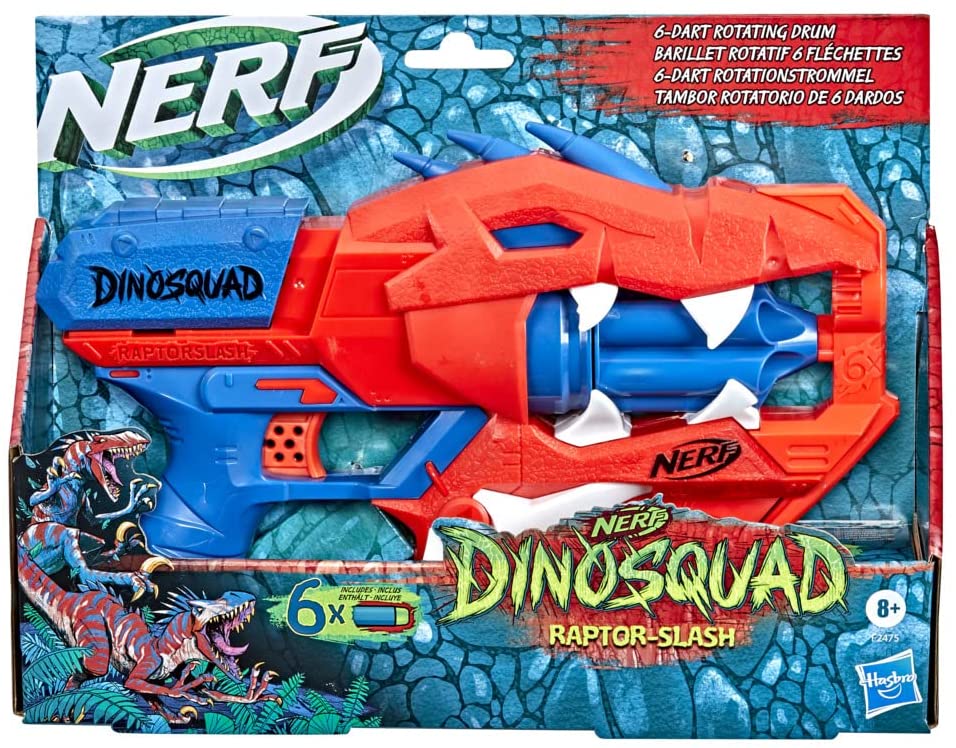 Jucarie - Nerf Blaster - Dinosquad Raptor-Slash | Hasbro