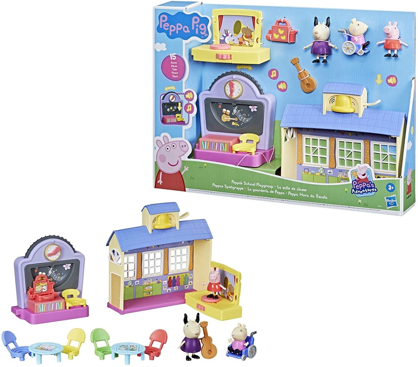 Set de joaca - Peppa Pig - Peppa\'s School Playgroup | Hasbro