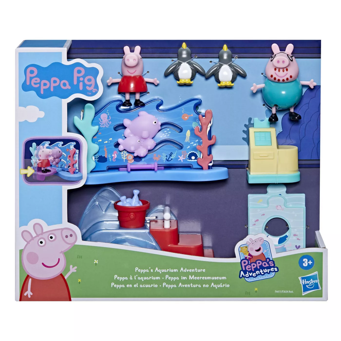 Jucarie - Peppa Pig - Aventura de la Acvariu | Hasbro - 2 | YEO