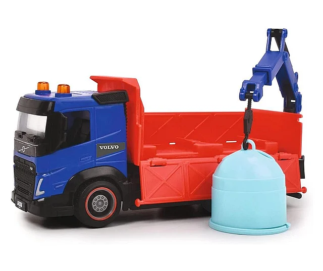 Masina - Camion automacara reciclare, 23cm | Dickie Toys - 1
