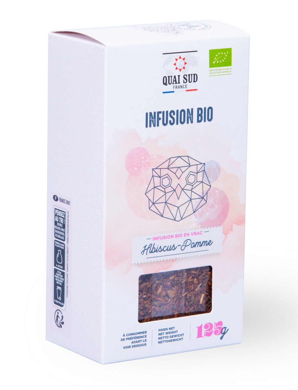 Ceai BIO cu hibiscus si mere