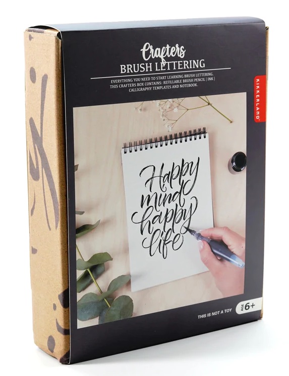 Set caligrafie - Brush Lettering Kit | Kikkerland - 3 | YEO