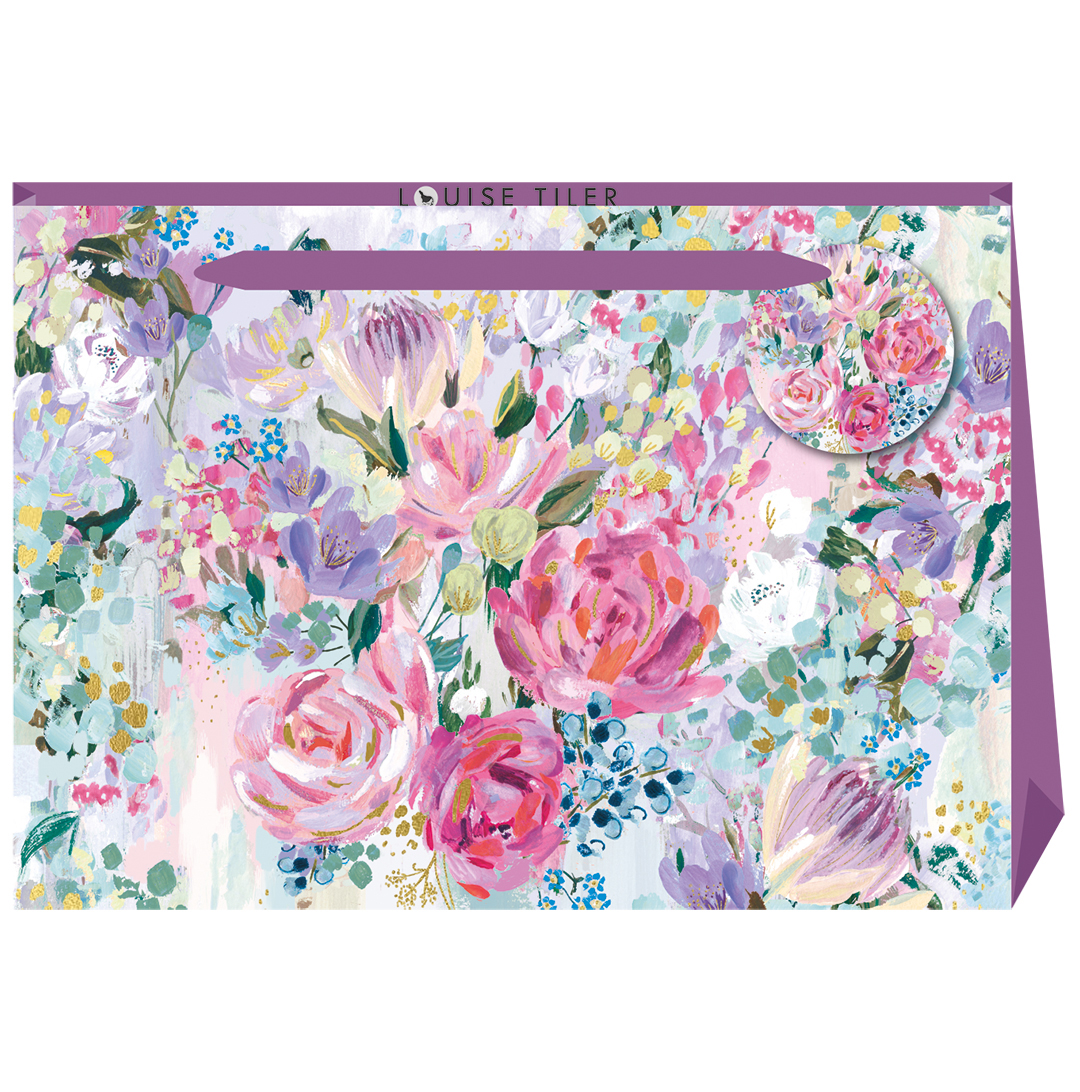 Punga cadou - Louise Tiler - Painted Petals, Shopper Bag | Penny Kennedy image