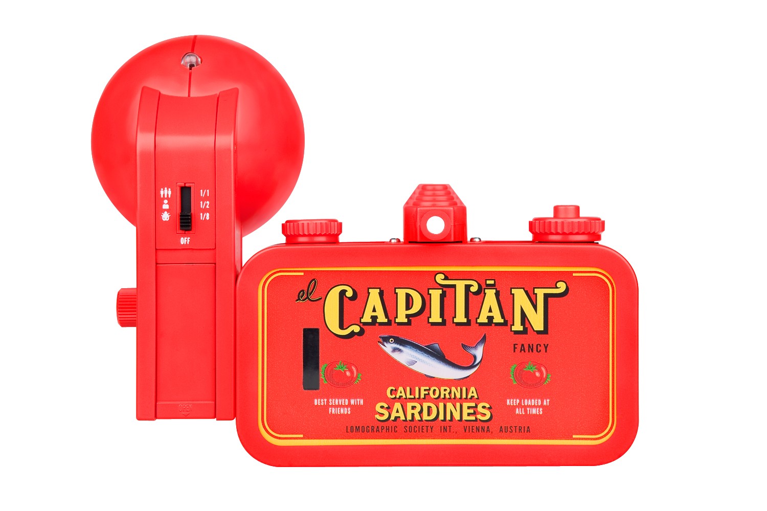 Aparat foto cu blitz La Sardina - El Capitan Edition | Lomography - 3 | YEO