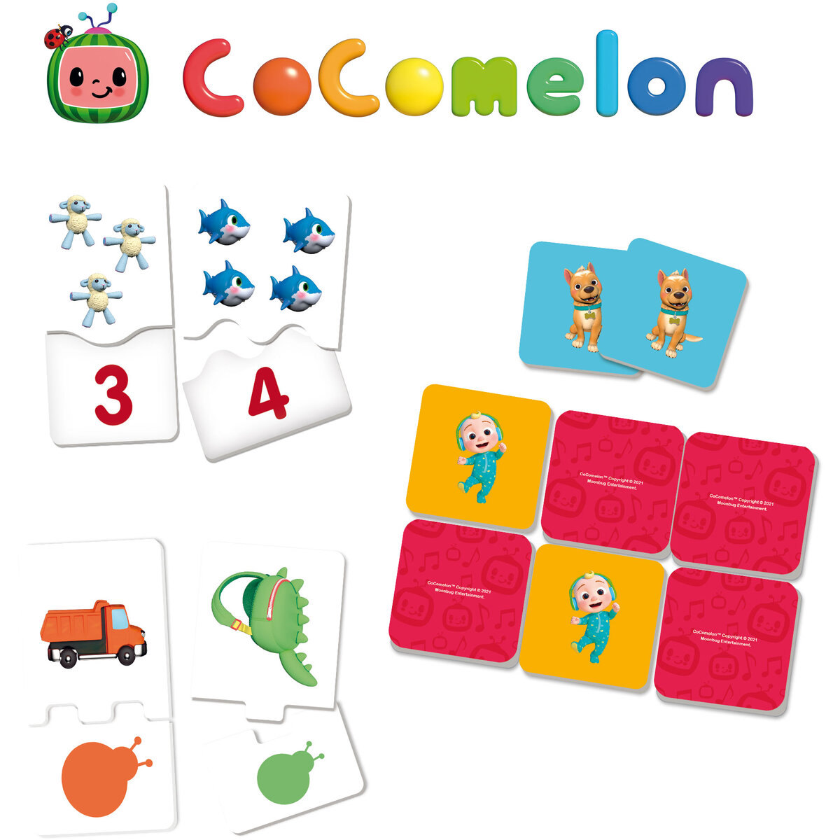 Joc educativ - Edu Games Collection - Cocomelon | Lisciani - 1