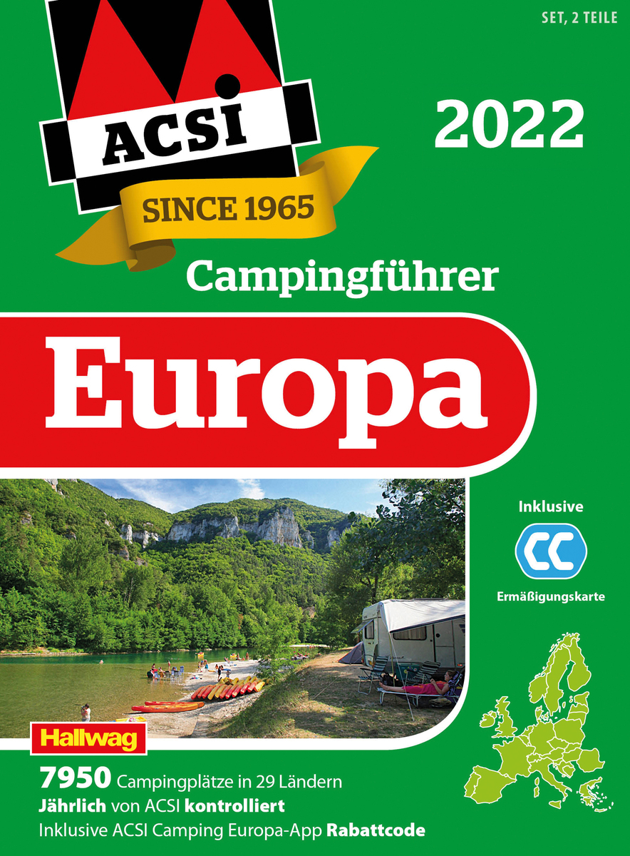 ACSI Campingfuhrer Europa 2022 |