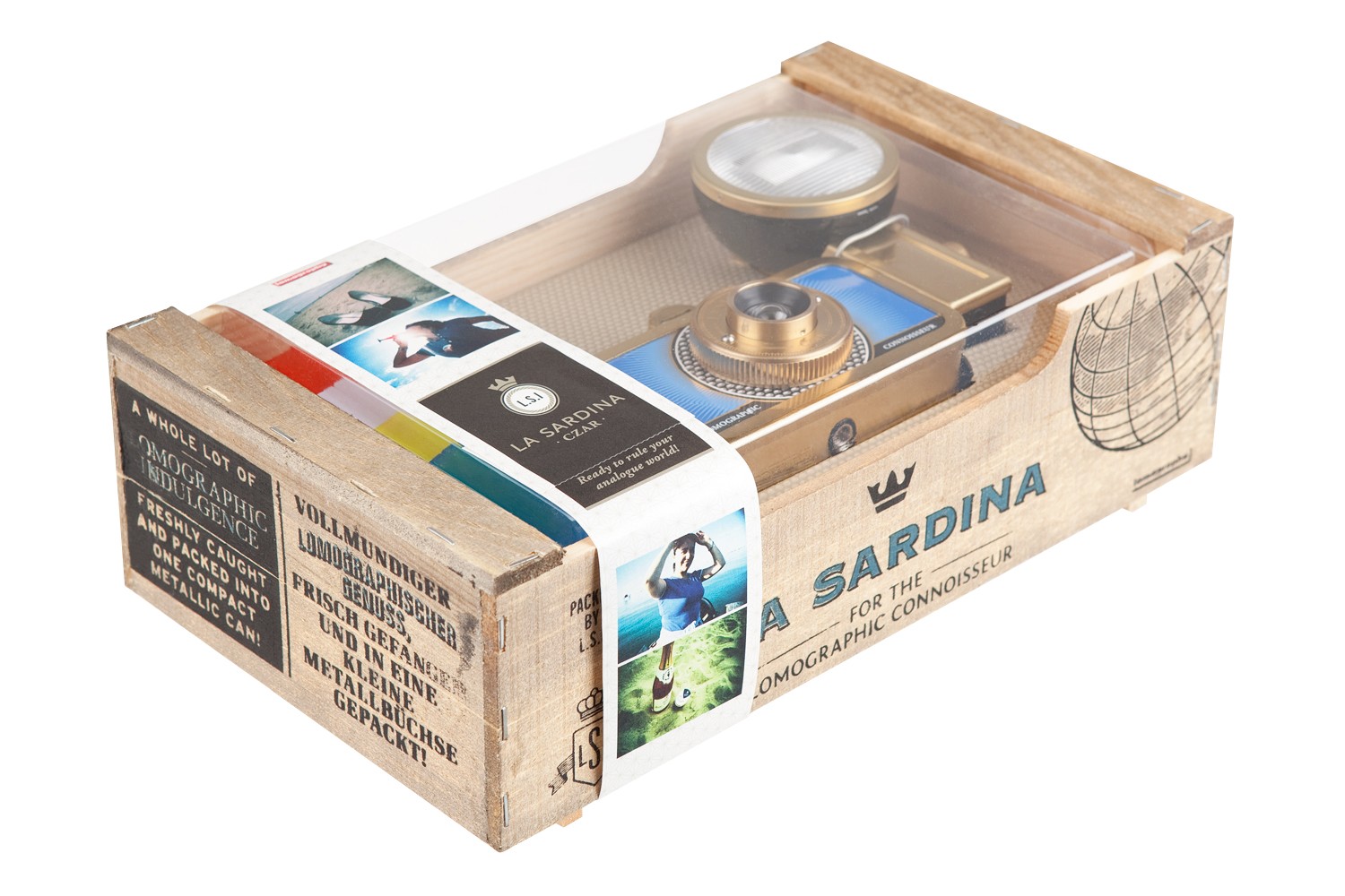 Aparat foto cu blitz La Sardina - Czar Edition | Lomography - 2 | YEO