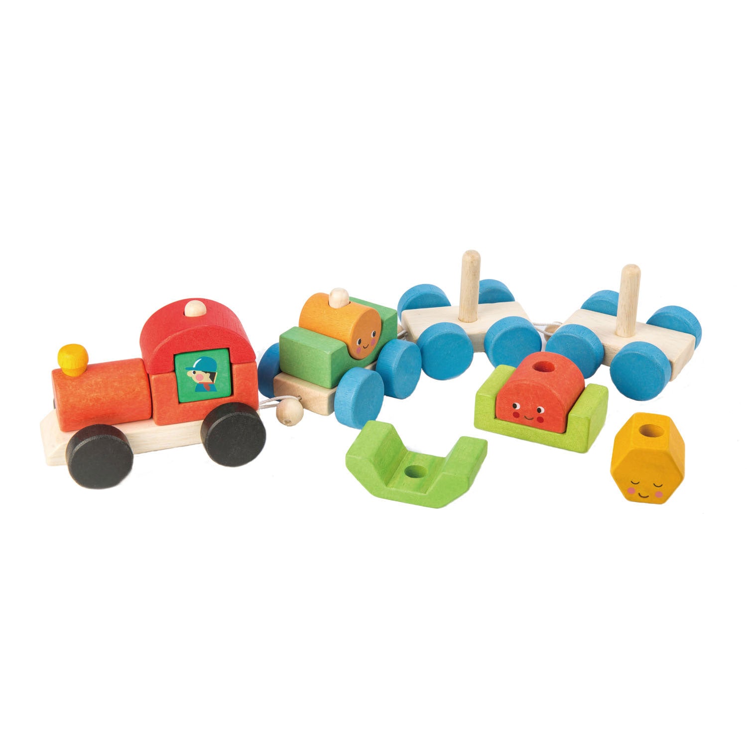 Jucarie - Happy Train | Tender Leaf Toys - 3 | YEO