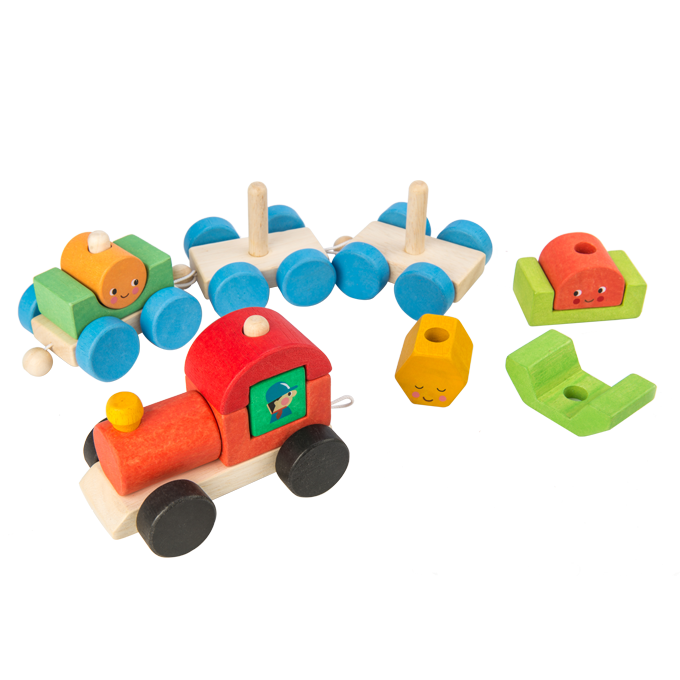 Jucarie - Happy Train | Tender Leaf Toys - 1 | YEO