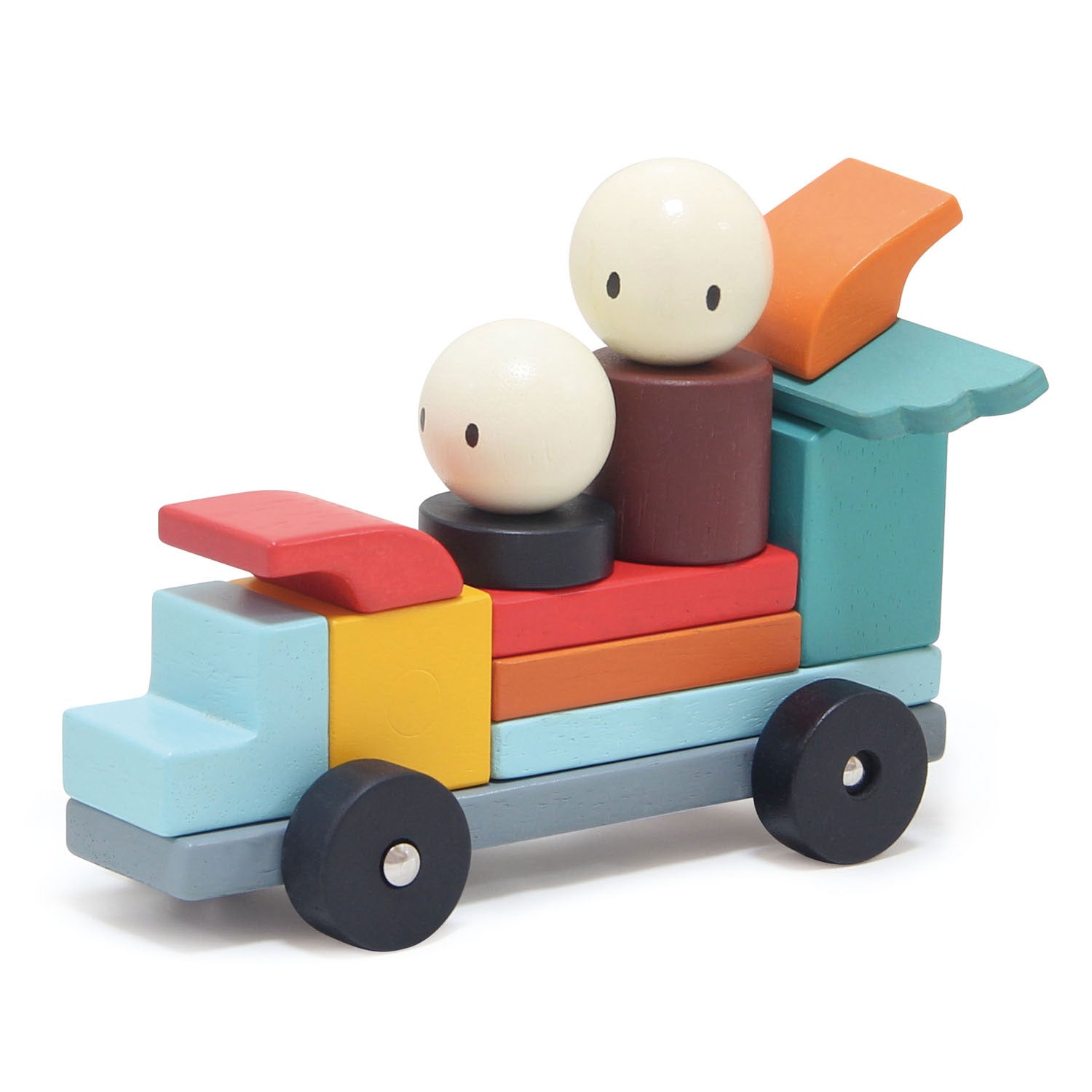 Set de constructie - Racing Magblocs | Tender Leaf Toys