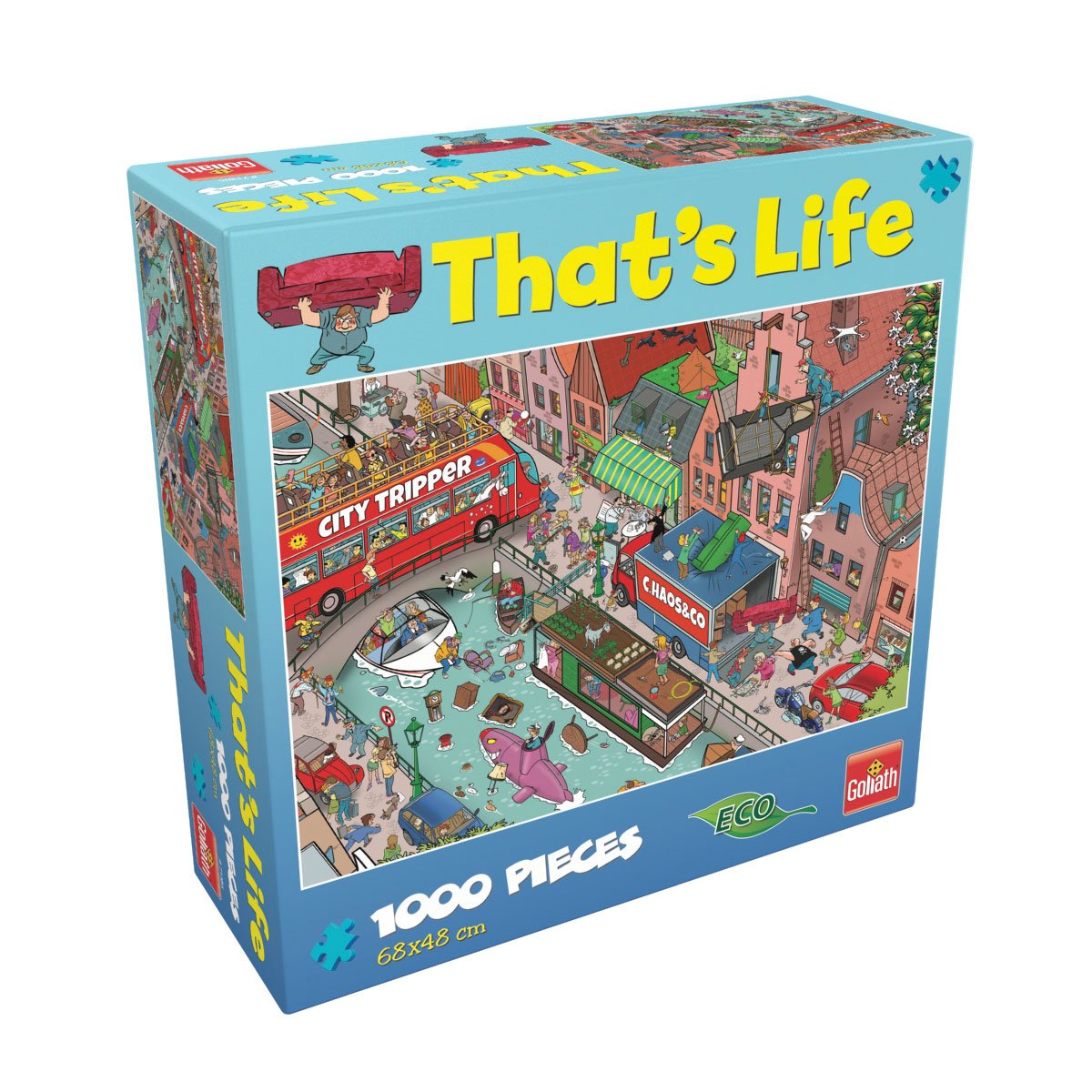 Puzzle 1000 piese - That's Life - Moving | Goliath