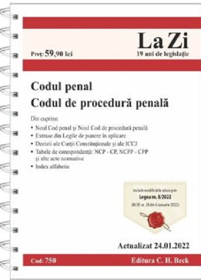 Codul penal si Codul de procedura penala |