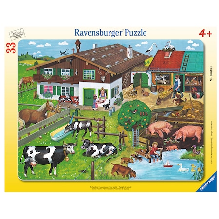 Puzzle - Familii de animale | Ravensburger