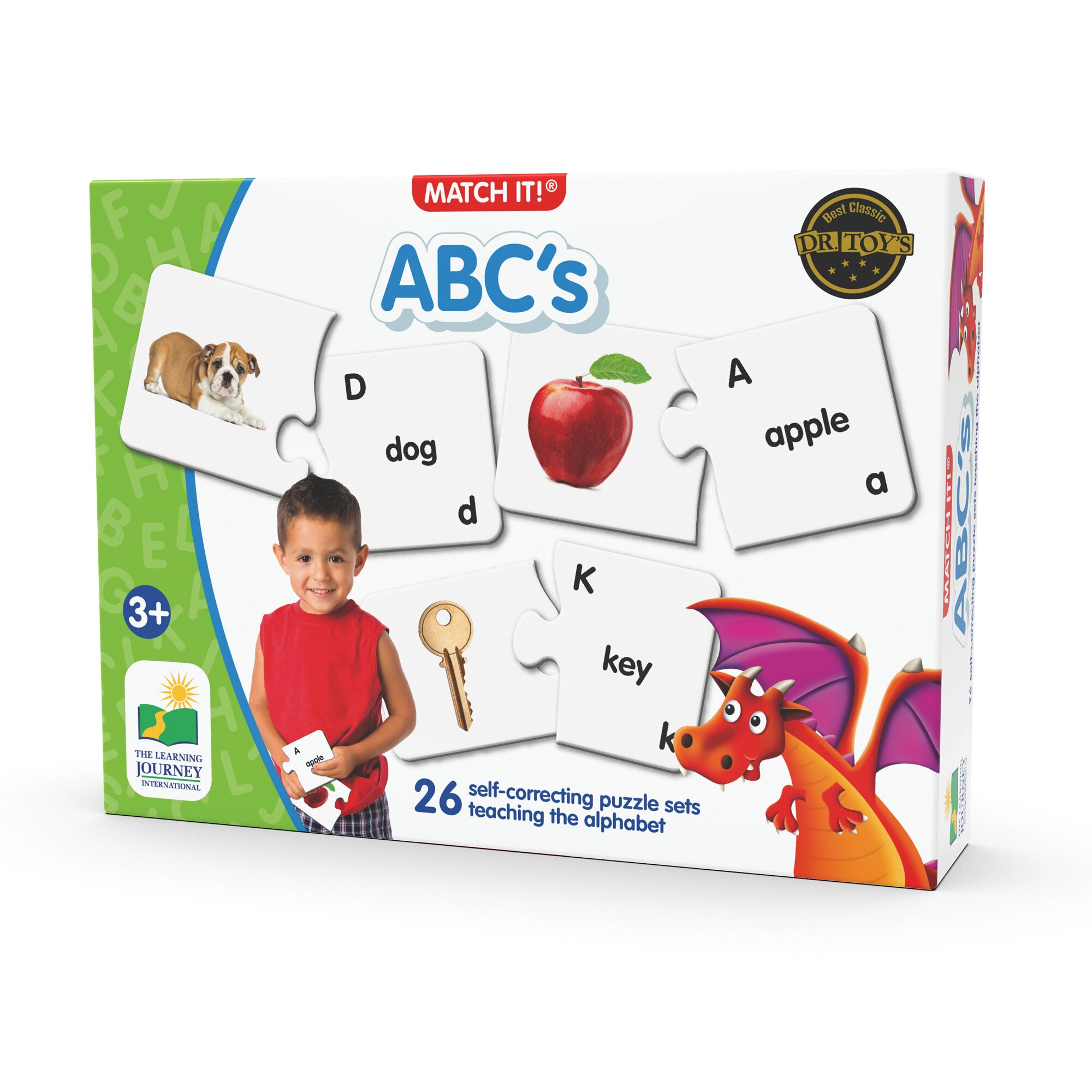 Puzzle educativ - Match It! ABCs | The Learning Journey - 0