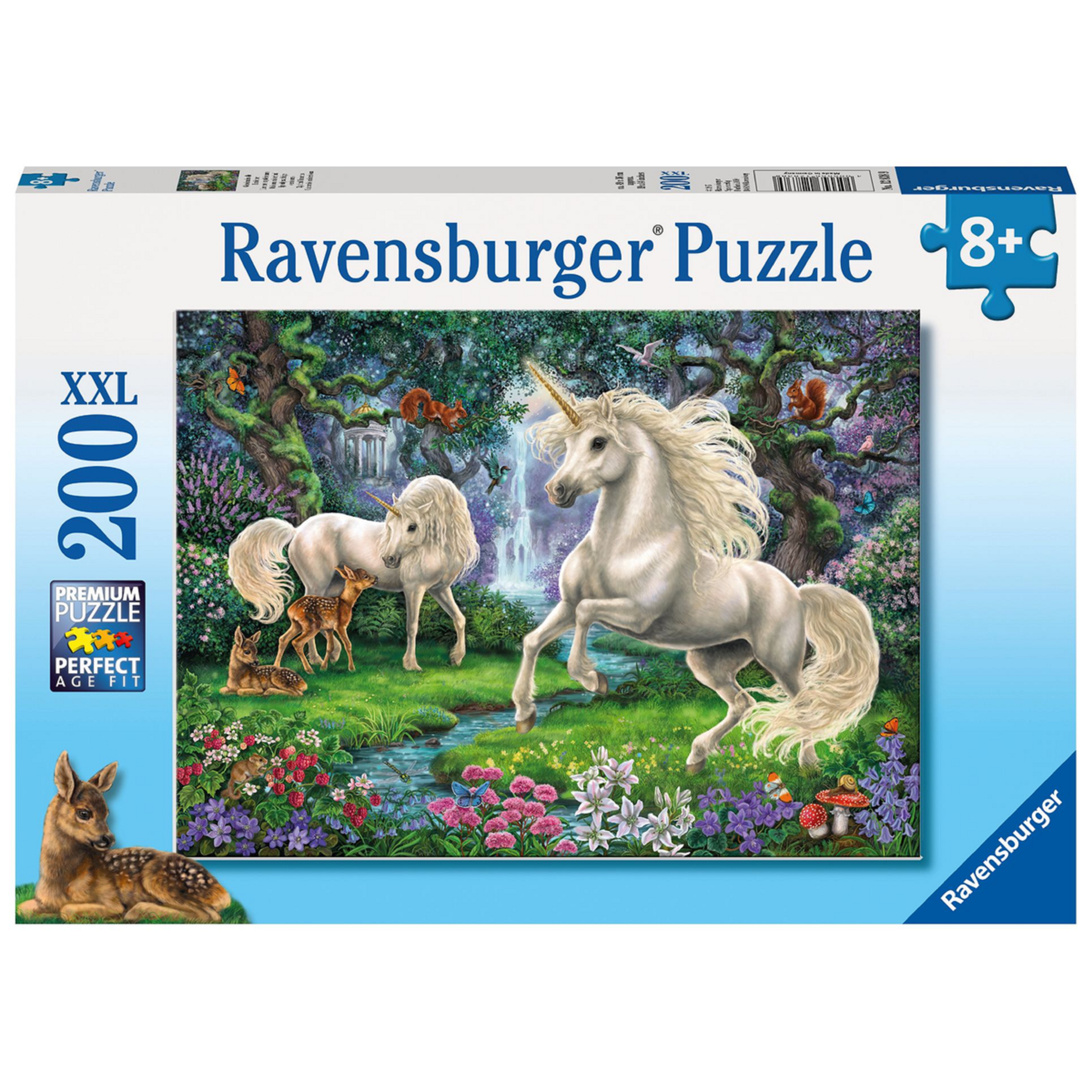 Puzzle - Unicornii mistici, 200 piese | Ravensburger