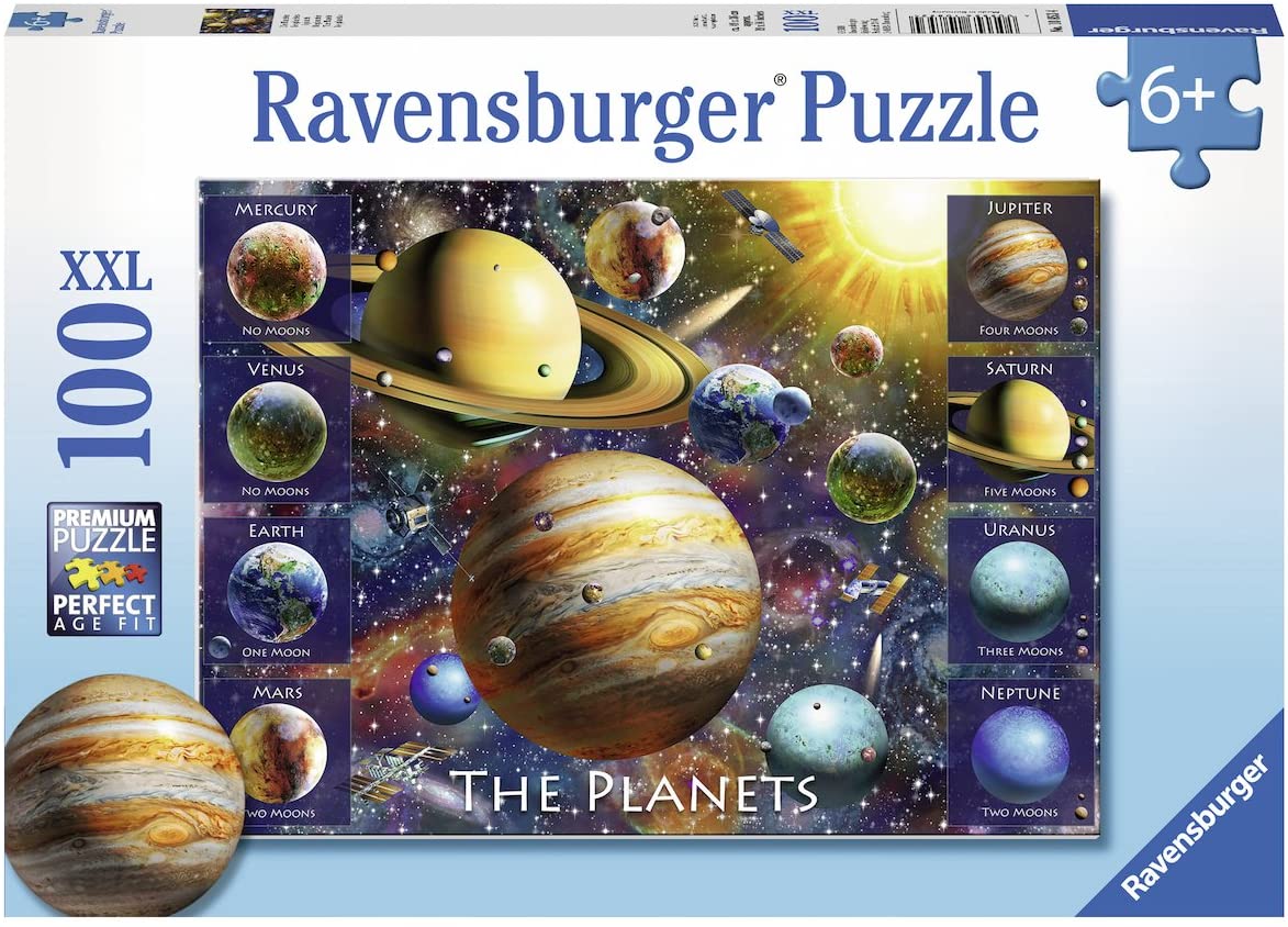 Puzzle 100 piese - Planete | Ravensburger