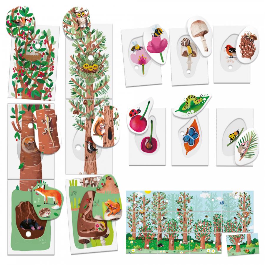 Joc educativ - Montessori My First Nature Flashcards | Headu
