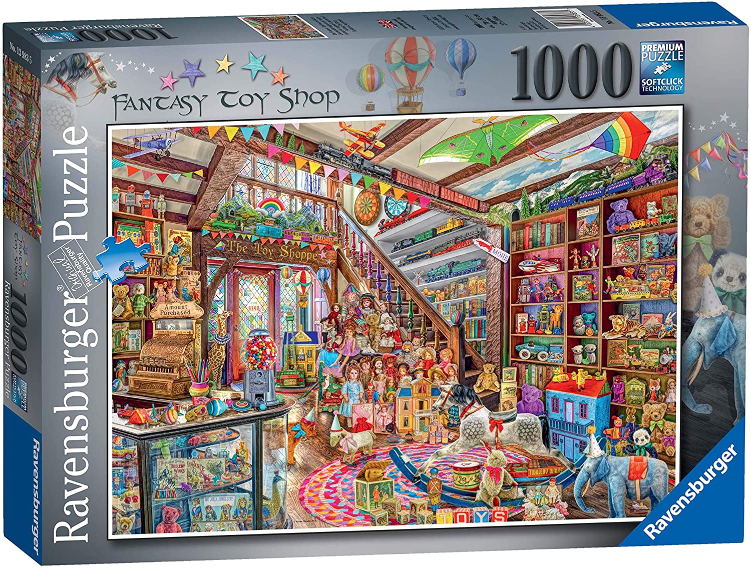 Puzzle 1000 piese - Fantasy Toy Shop | Ravensburger