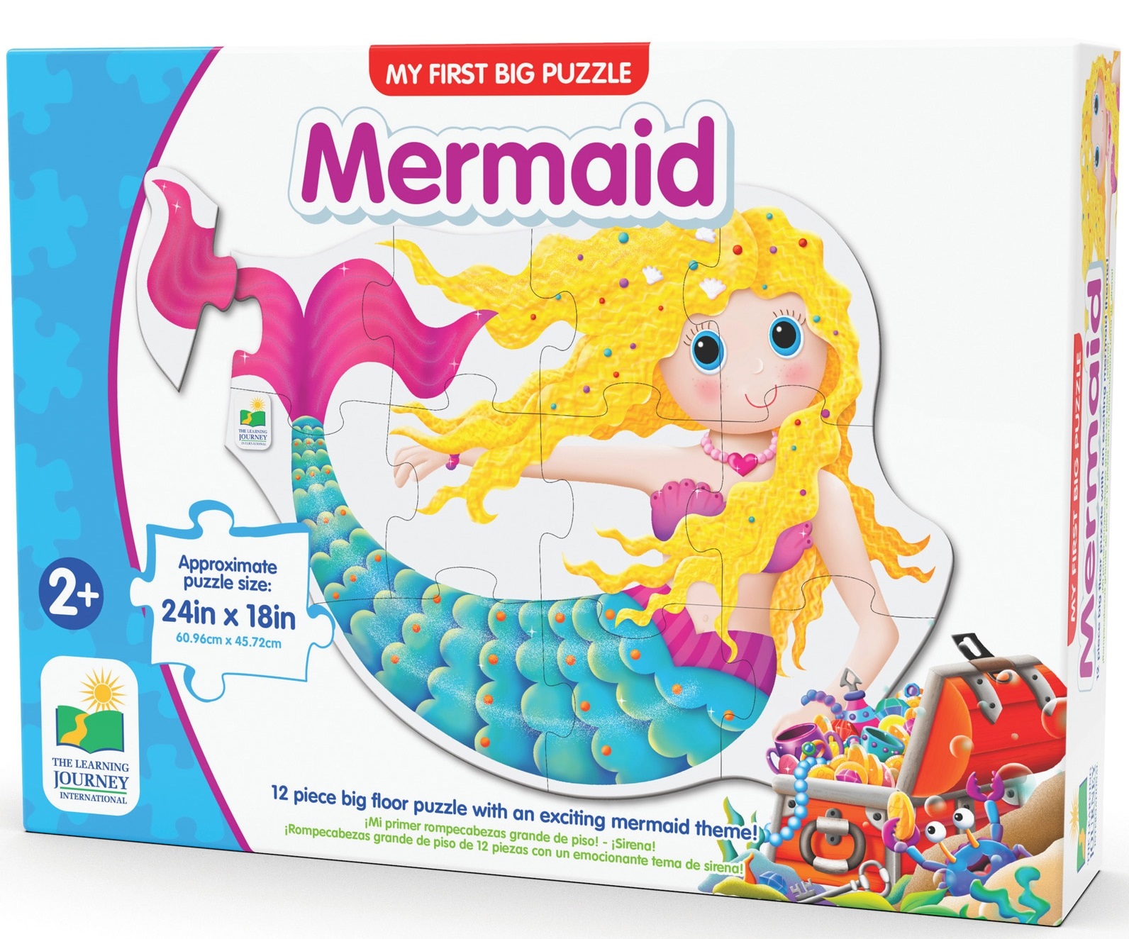 Puzzle 12 piese - Mermaid | The Learning Journey image8