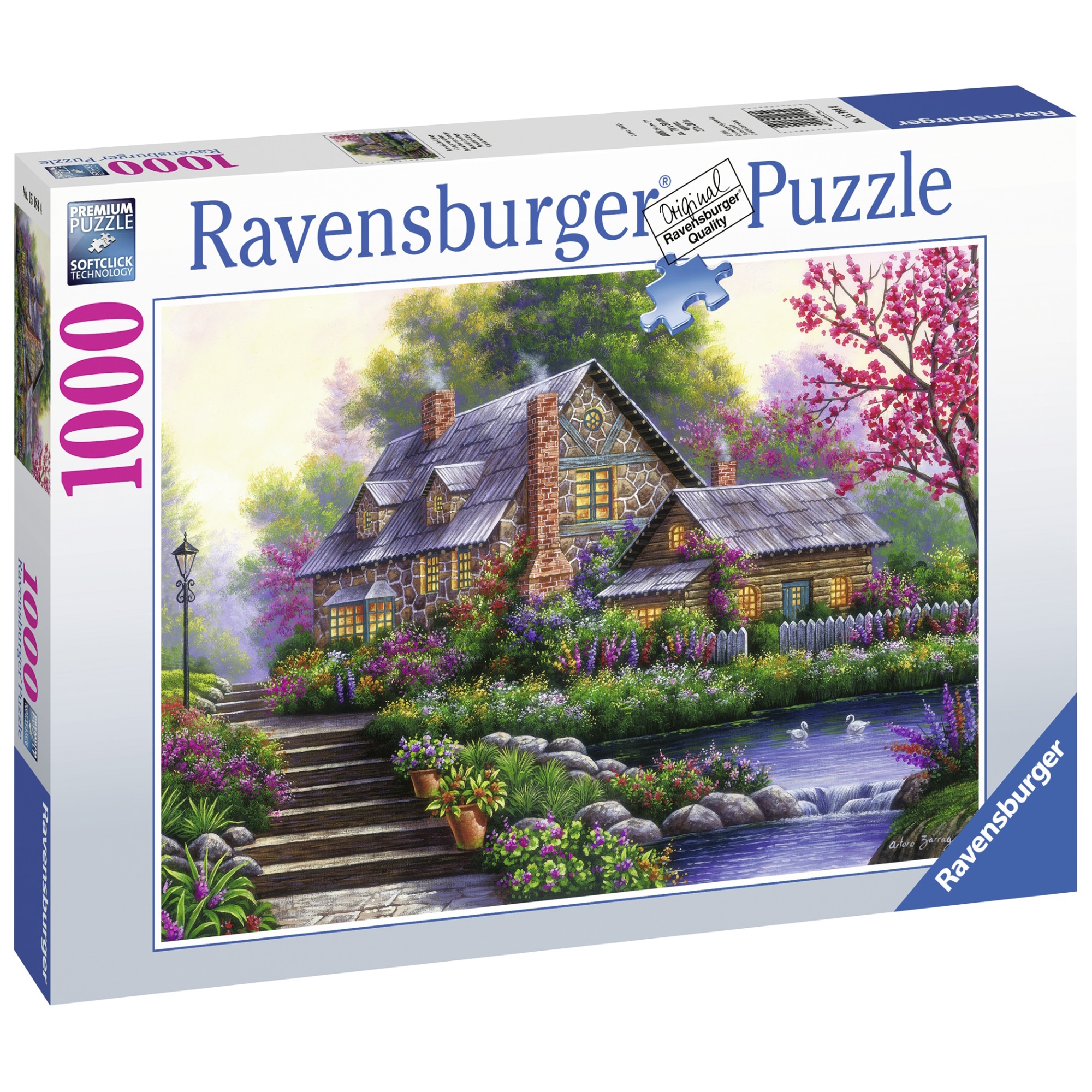 Puzzle - Cabana romantica, 1000 piese | Ravensburger