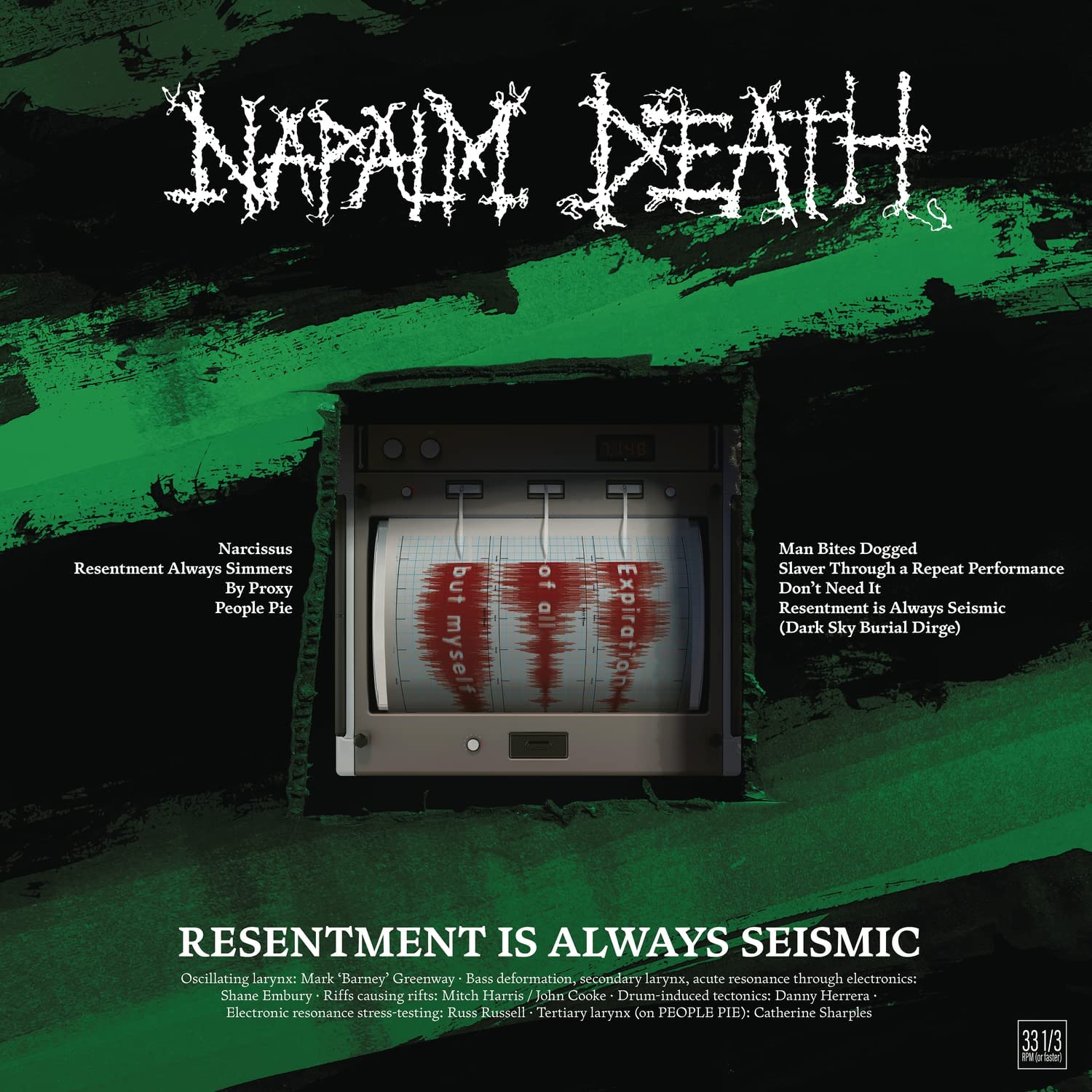 Resentment Is Always Seismic - A Final Throw Of Throes - Vinyl | Napalm Death