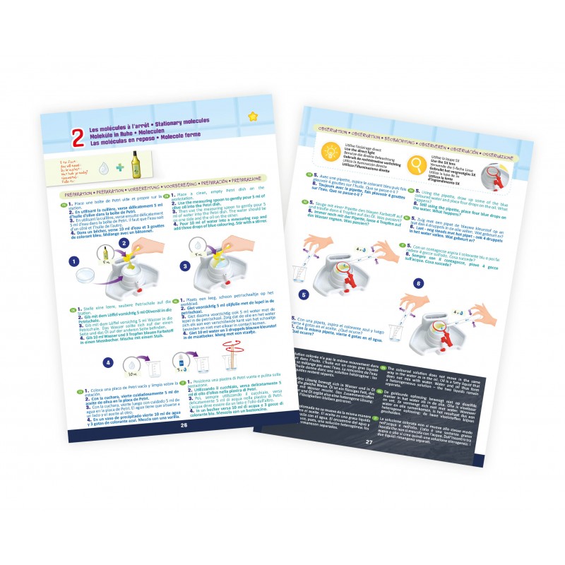 Jucarie educativa - Laboratorul de chimie microscopica | Buki - 4 | YEO