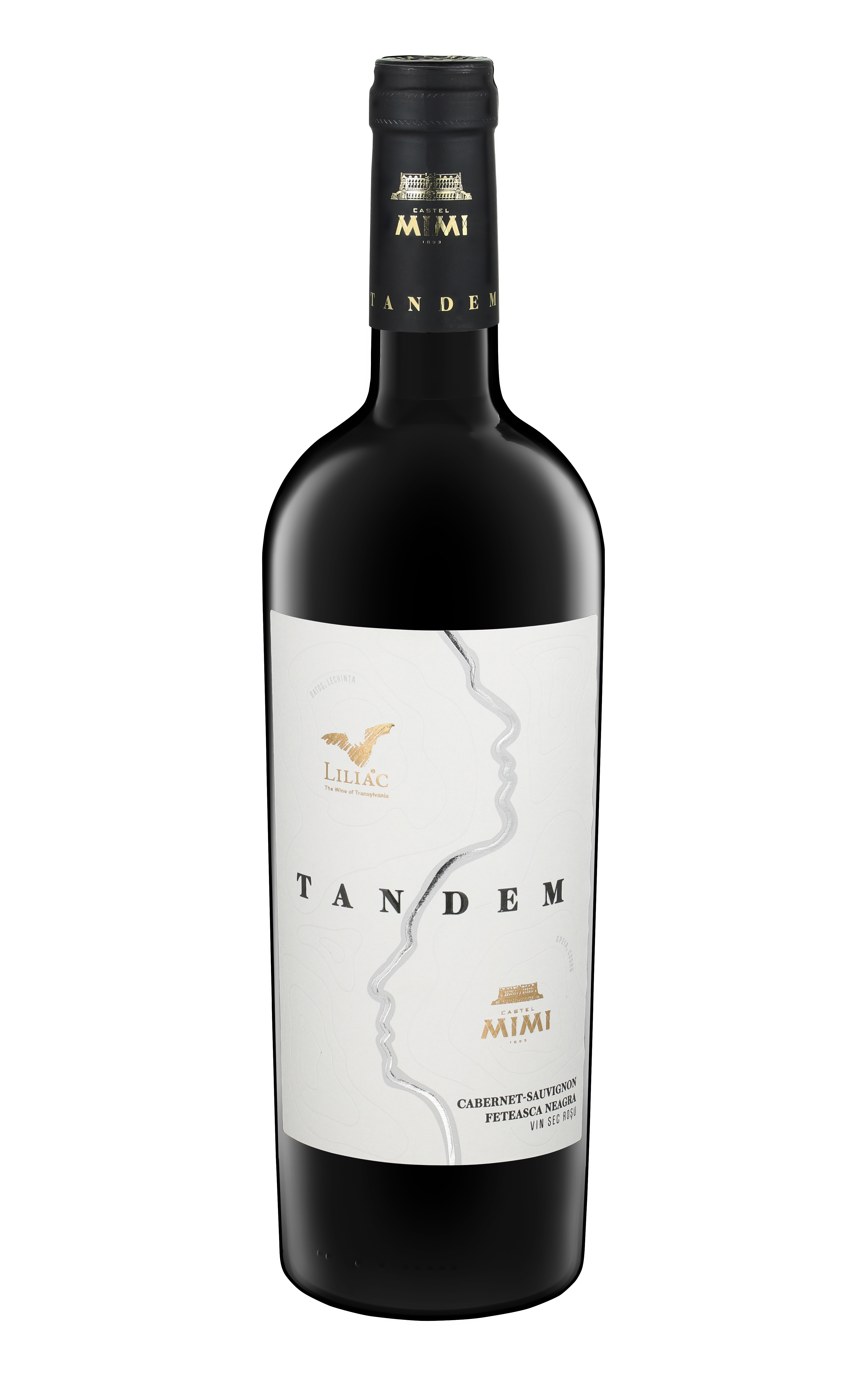 Vin rosu - Tandem - Cabernet Sauvignon, Feteasca Neagra, 750ml, sec | Tandem