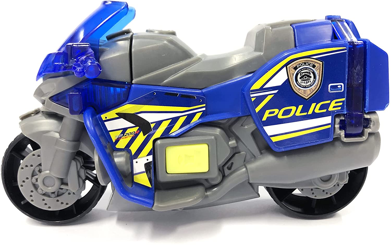 Motocicleta - City Heroes - Police, 15 cm | Dickie Toys - 1