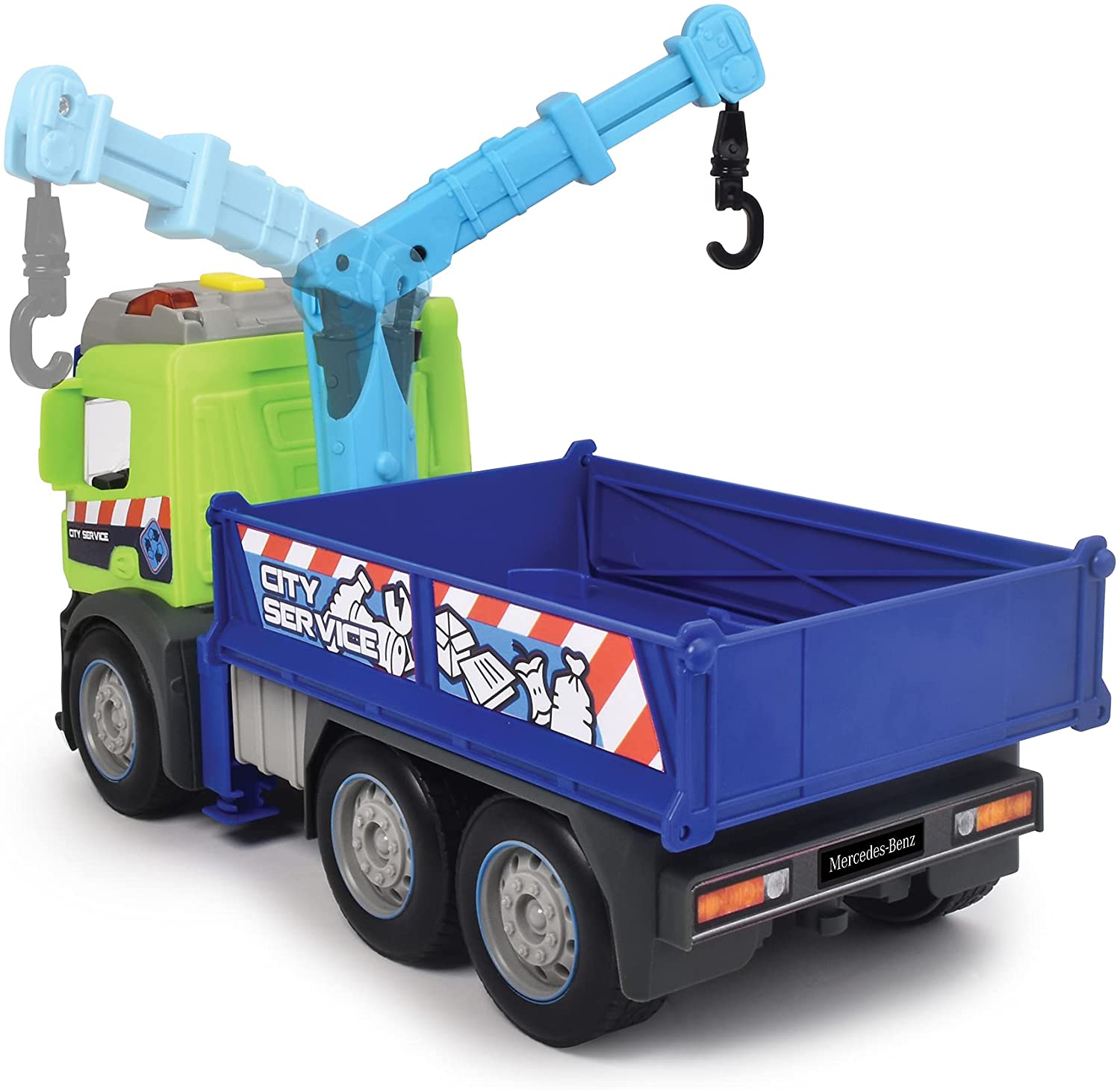 Masina - Truck-Recycling - Green-Blue, 26 cm | Dickie Toys - 3